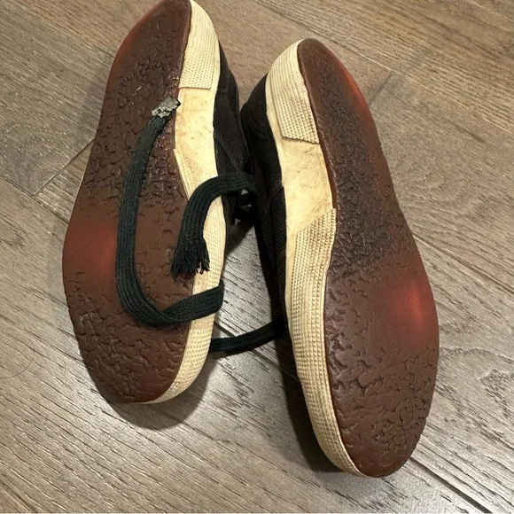 Superga Black and White Cotu Sneakers - Picture 7 of 9